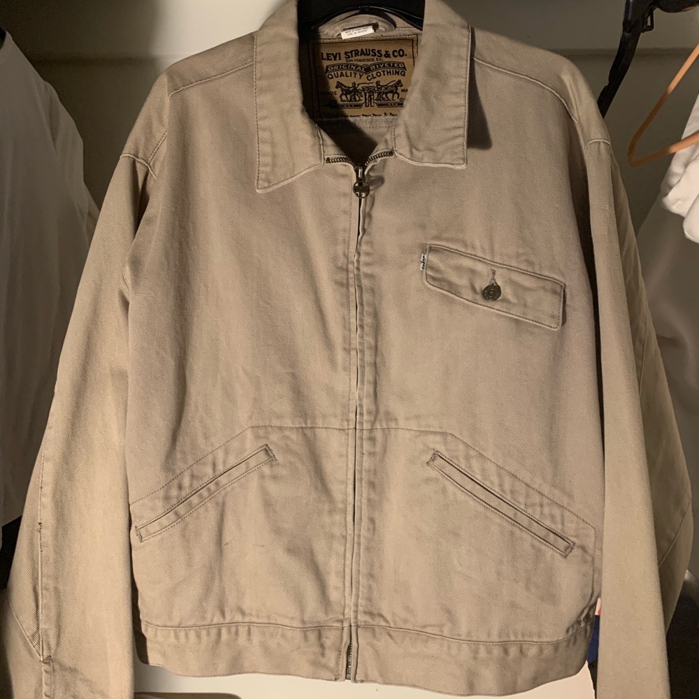 Levi's Beige Denim Men's Jacket